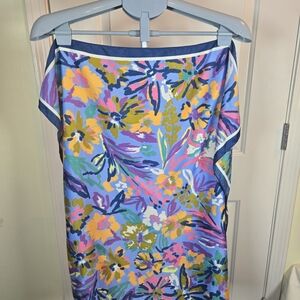 Zara Multicolor Floral Scarf